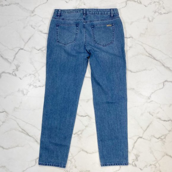 Michael Kors Dillon Floral Embroidered Jeans - Picture 4 of 8